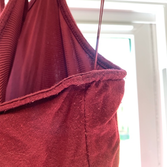 Maroon maxi dress - Picture 6 of 7